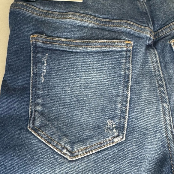 NWT Zara Kids Girls Ripped Skinny Jeans Raw Hem – Size 10 - Picture 11 of 14